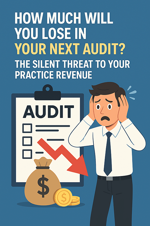 Chiropractic audit documentation prevents recoupment - stressed practitioner with audit notice